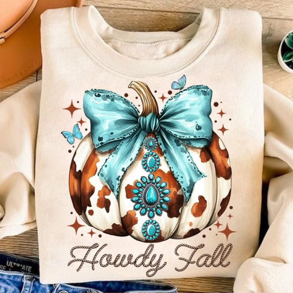 Howdy pumpkin shirt